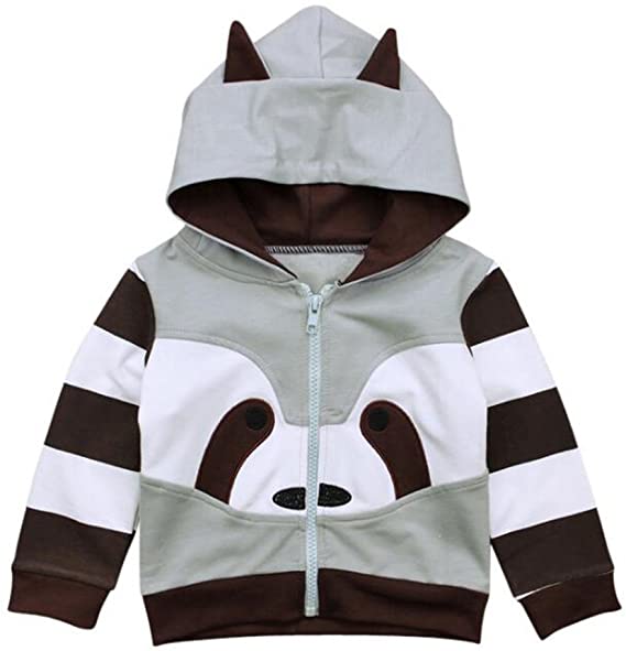 Detail Raccoon Hoodie With Ears Nomer 16