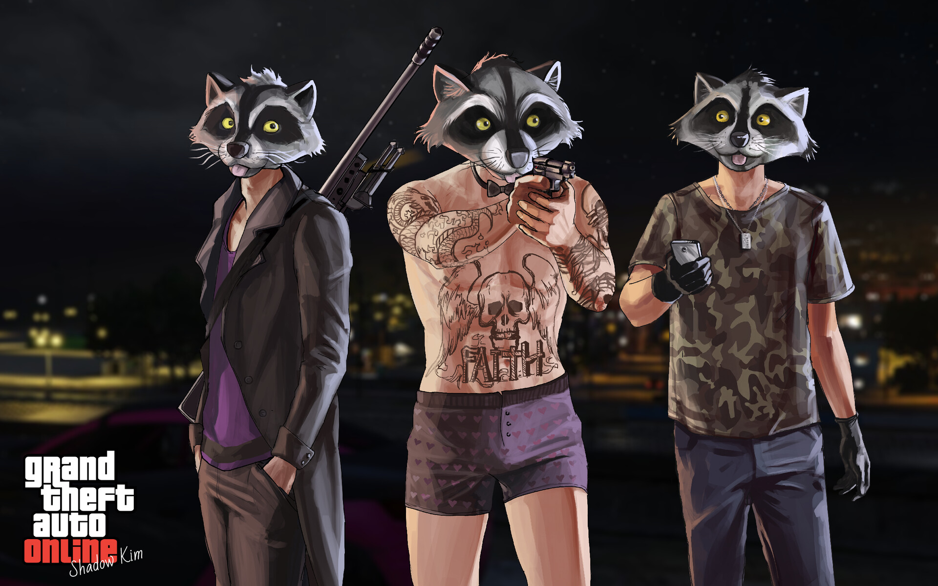 Detail Raccoon Mask Gta V Nomer 50