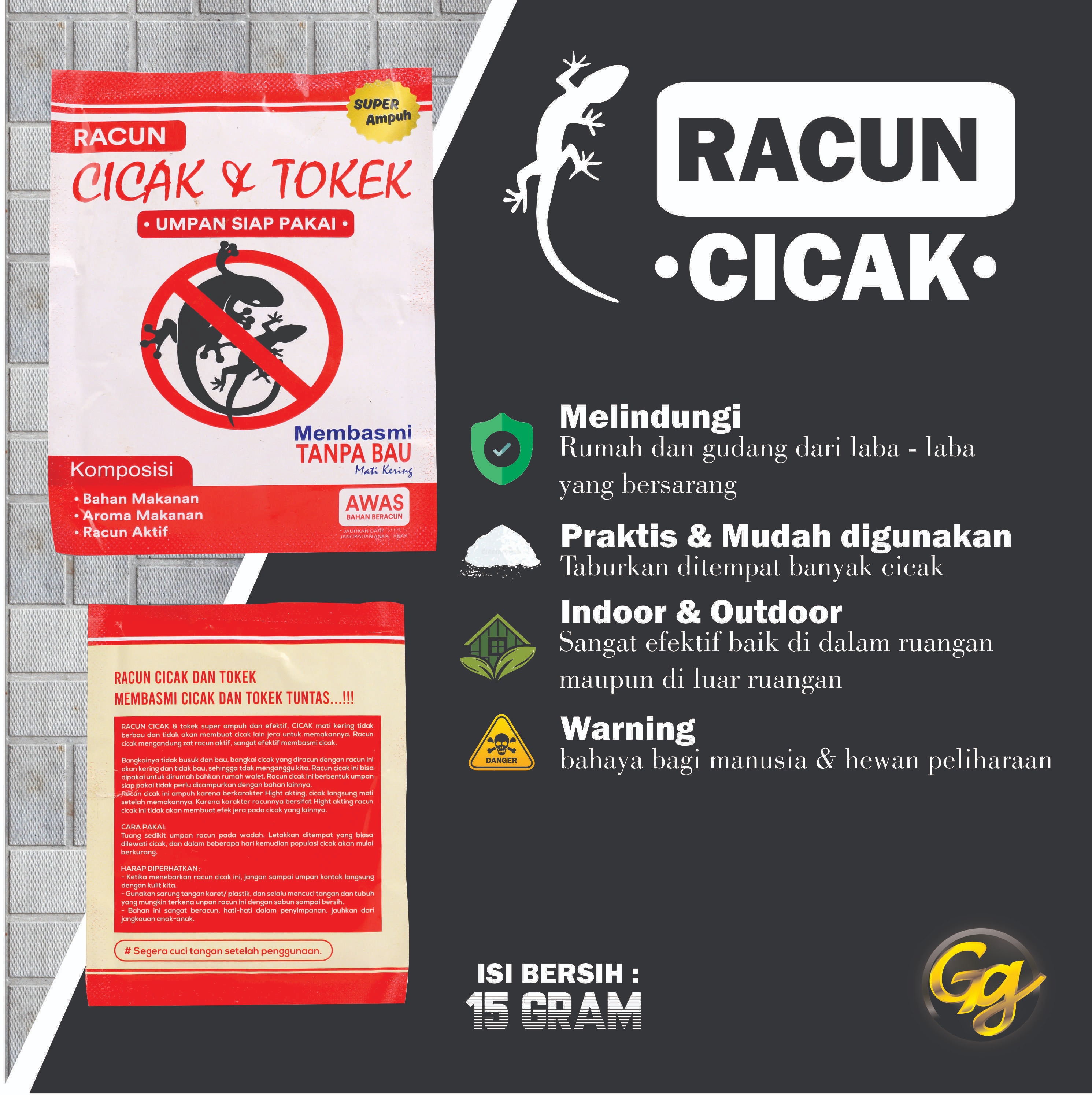 Detail Racun Cicak Rumah Nomer 44