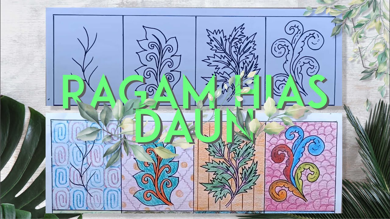 Detail Ragam Hias Daun Nomer 21