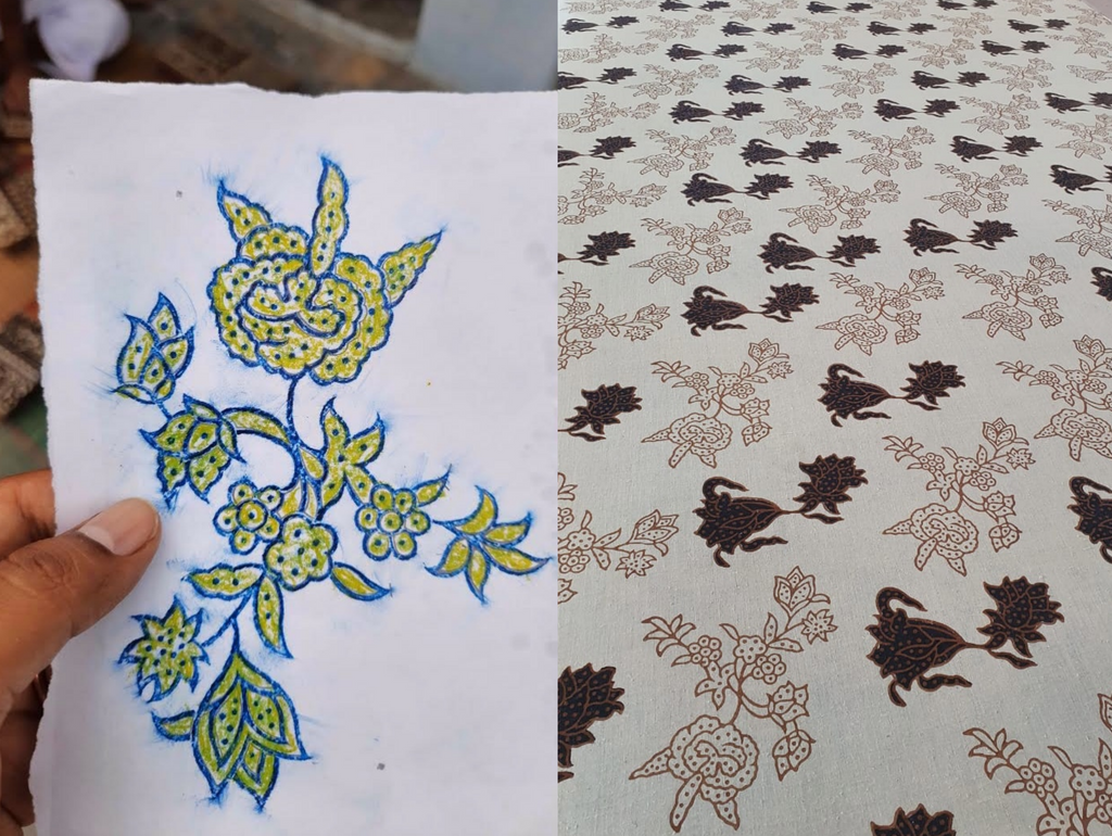 Detail Ragam Hias Non Geometris Nomer 32