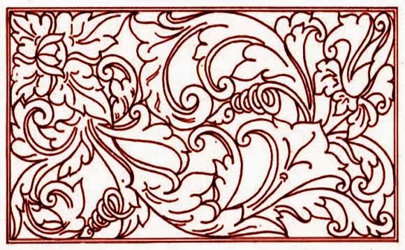 Detail Ragam Hias Non Geometris Nomer 40