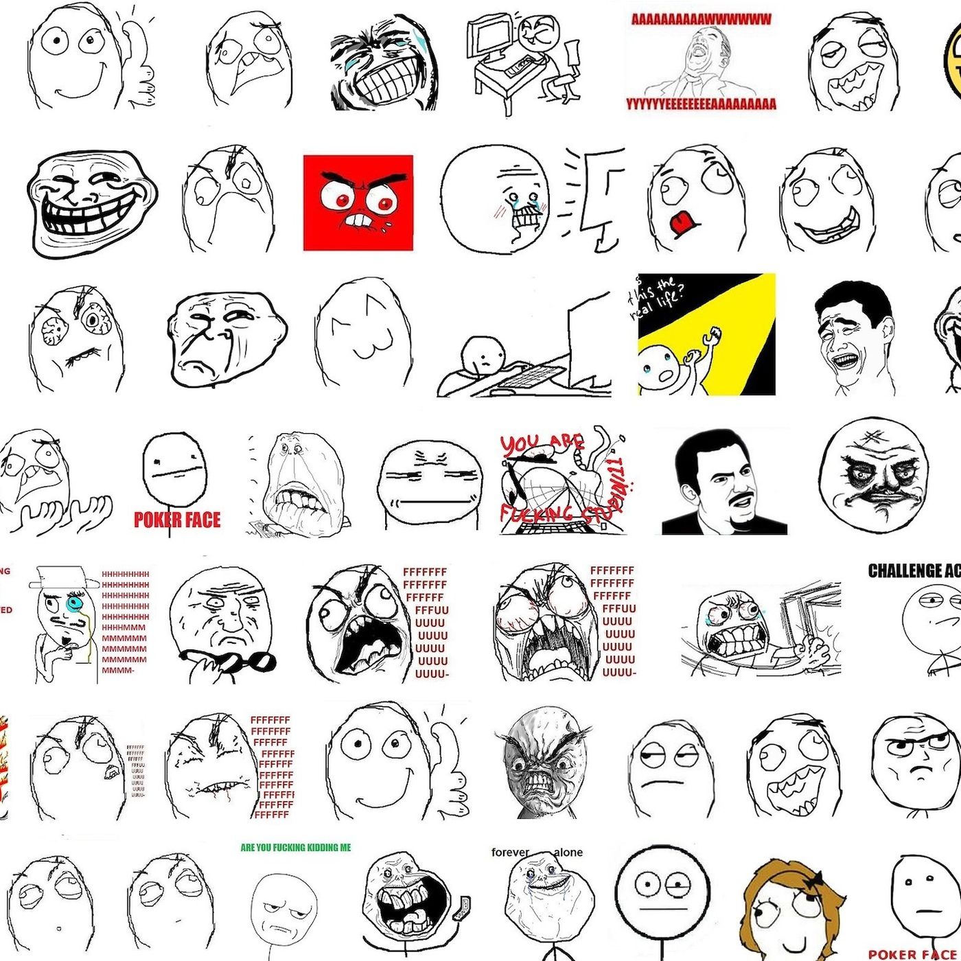 Rage Face Meme - KibrisPDR