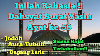 Detail Rahasia Surat Yasin Ayat 58 Terbongkar Nomer 35