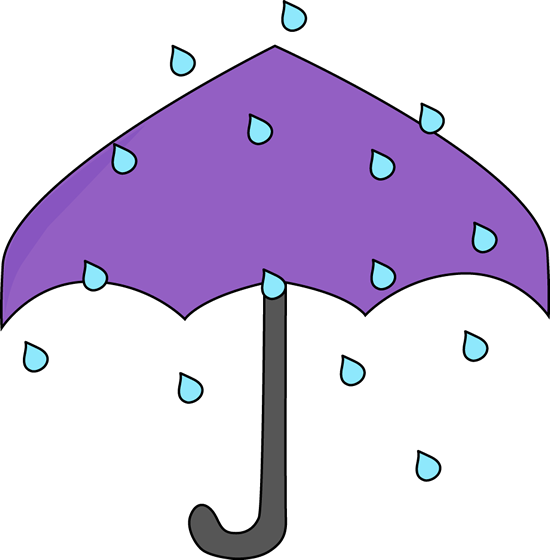Detail Rain And Umbrella Clipart Nomer 3