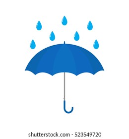 Detail Rain And Umbrella Clipart Nomer 29