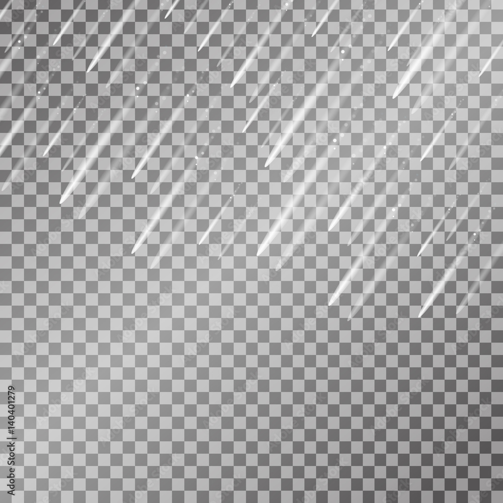 Detail Rain Effect Transparent Nomer 6