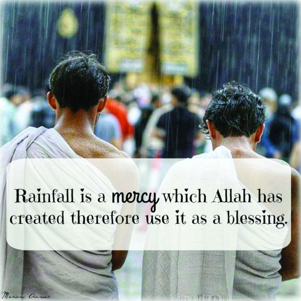 Detail Rain Islamic Quotes Nomer 23