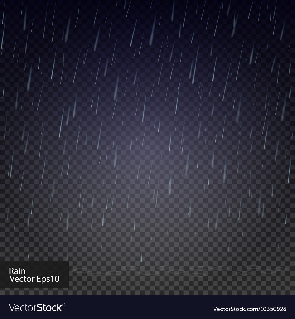 Detail Rain With Transparent Background Nomer 24