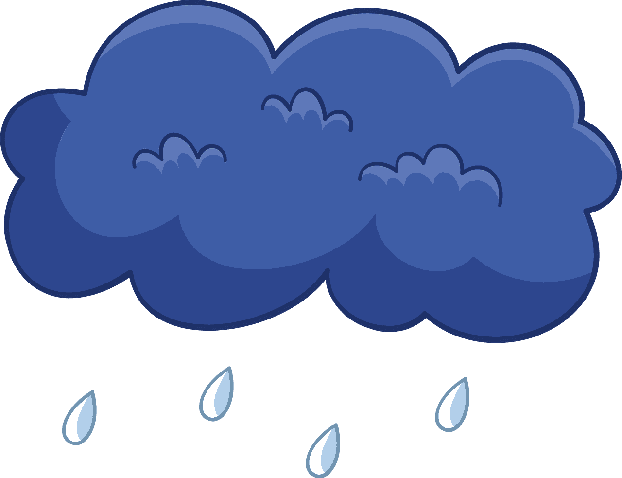 Detail Rain With Transparent Background Nomer 34