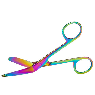 Detail Rainbow Bandage Scissors Nomer 22