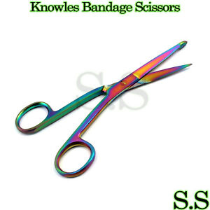 Detail Rainbow Bandage Scissors Nomer 34