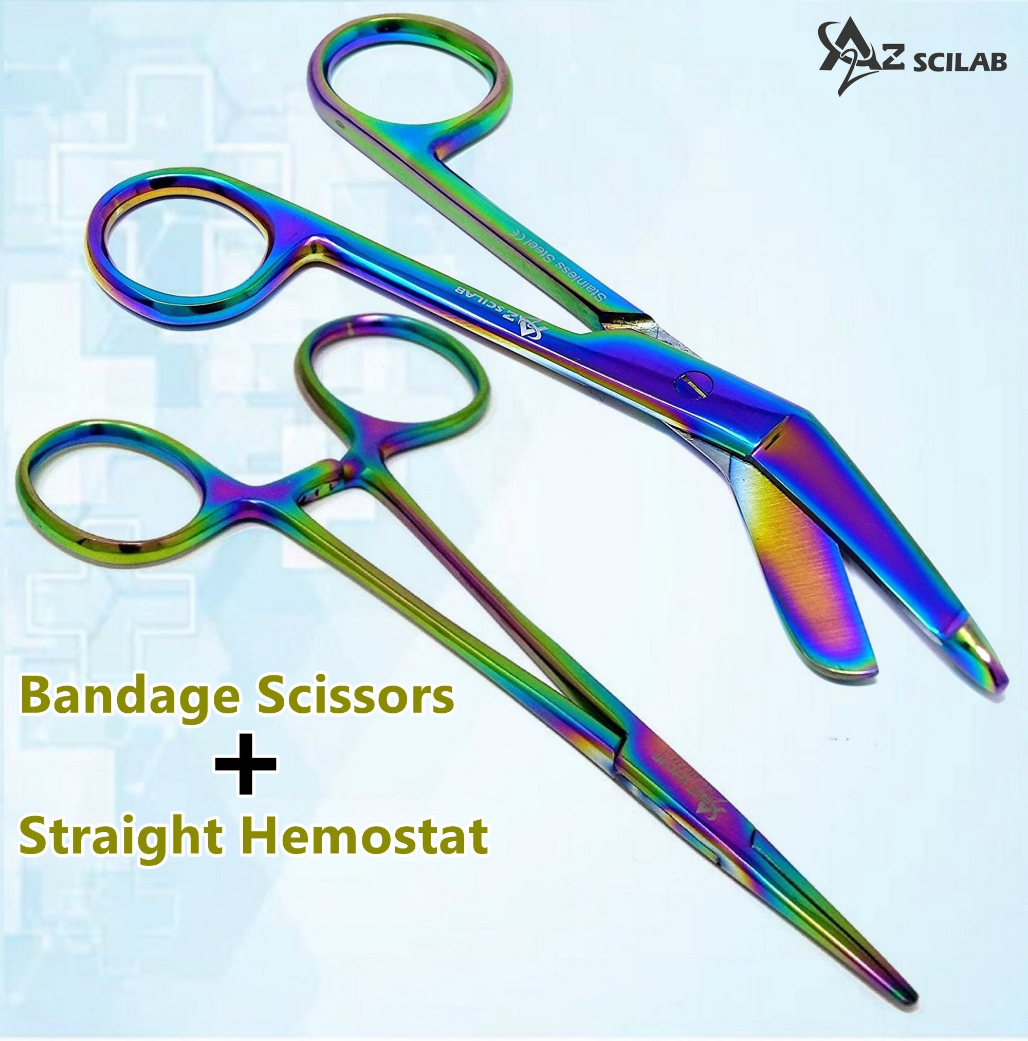 Detail Rainbow Bandage Scissors Nomer 51