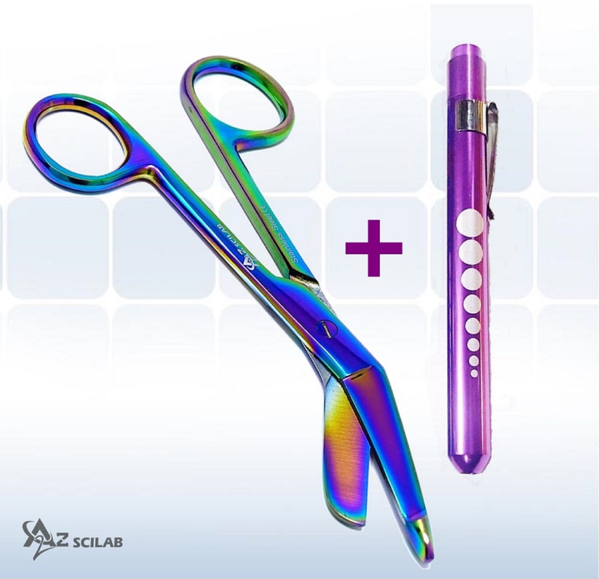 Detail Rainbow Bandage Scissors Nomer 52