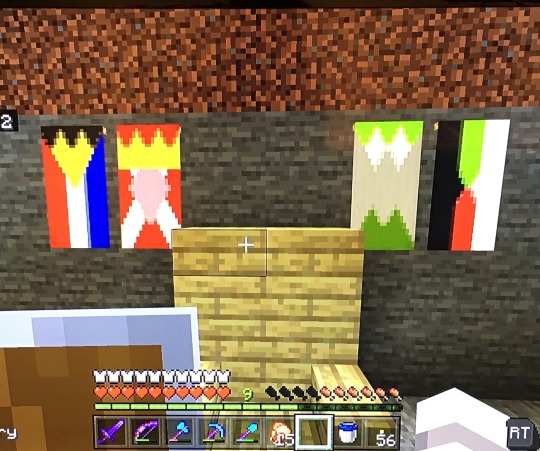 Detail Rainbow Brick Banner Minecraft Nomer 27