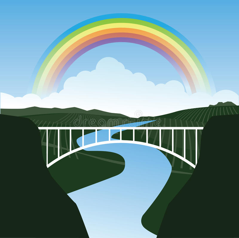 Detail Rainbow Bridge Clipart Nomer 5