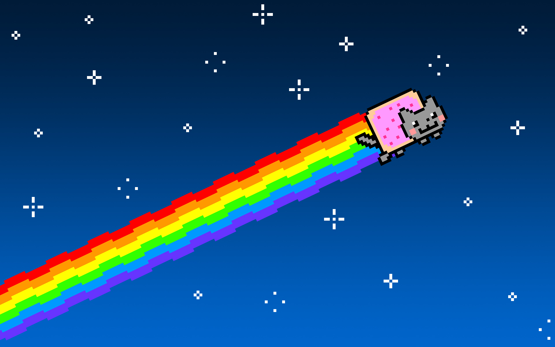 Detail Rainbow Cat Meme Nomer 12