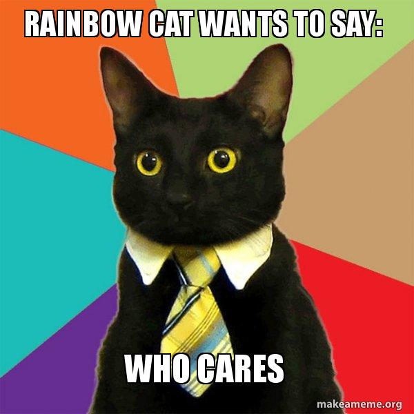 Detail Rainbow Cat Meme Nomer 13