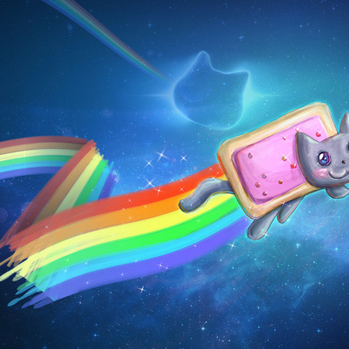 Detail Rainbow Cat Meme Nomer 29