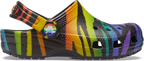 Detail Rainbow Cheetah Print Crocs Nomer 53