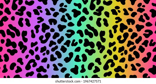 Detail Rainbow Cheetah Wallpaper Nomer 19