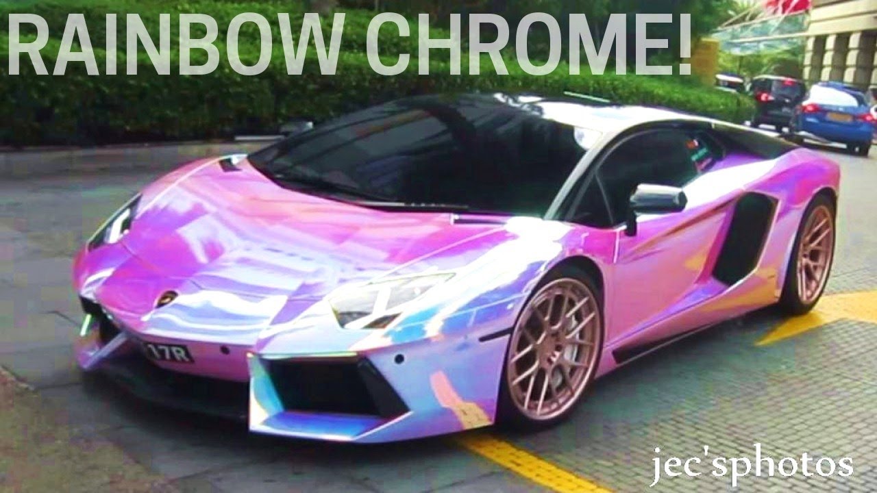 Detail Rainbow Chrome Lamborghini Nomer 2