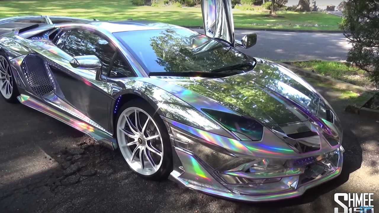 Detail Rainbow Chrome Lamborghini Nomer 18