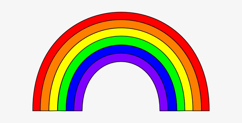 Detail Rainbow Clip Art Nomer 19