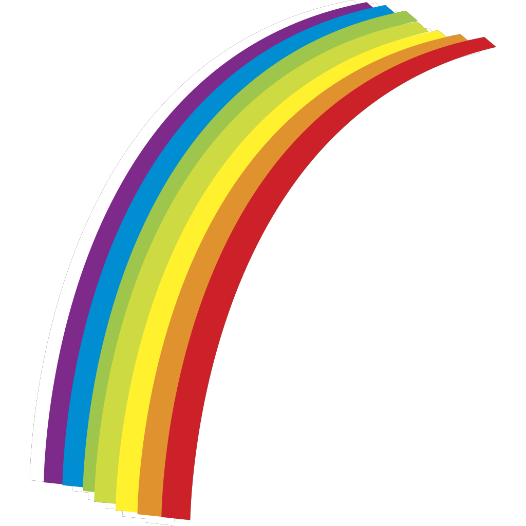 Detail Rainbow Clip Art Nomer 42
