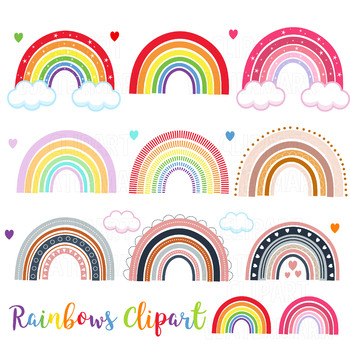 Detail Rainbow Clipart Nomer 24