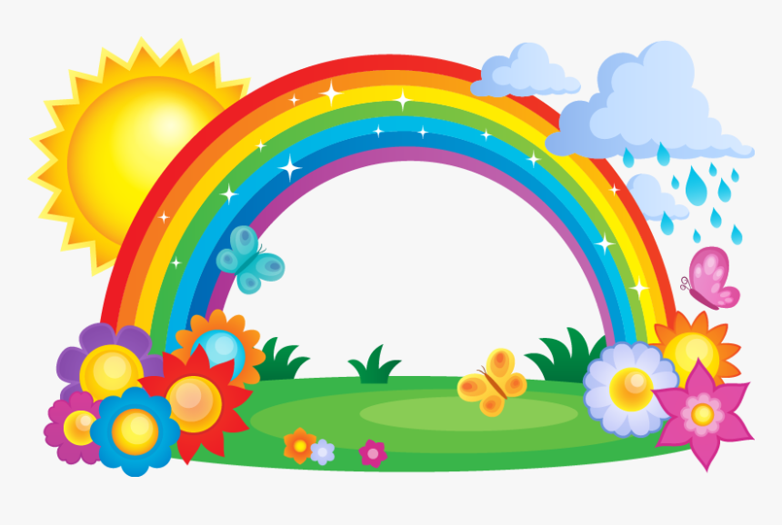 Detail Rainbow Clipart Png Nomer 13