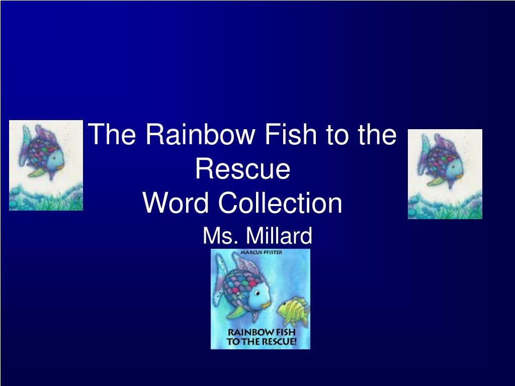 Detail Rainbow Fish Powerpoint Nomer 24