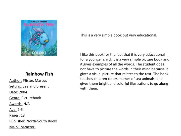 Detail Rainbow Fish Powerpoint Nomer 32