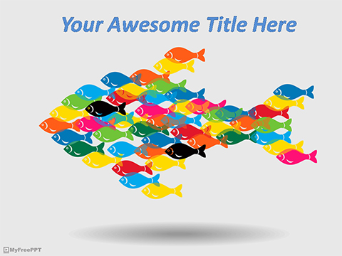 Detail Rainbow Fish Powerpoint Nomer 46