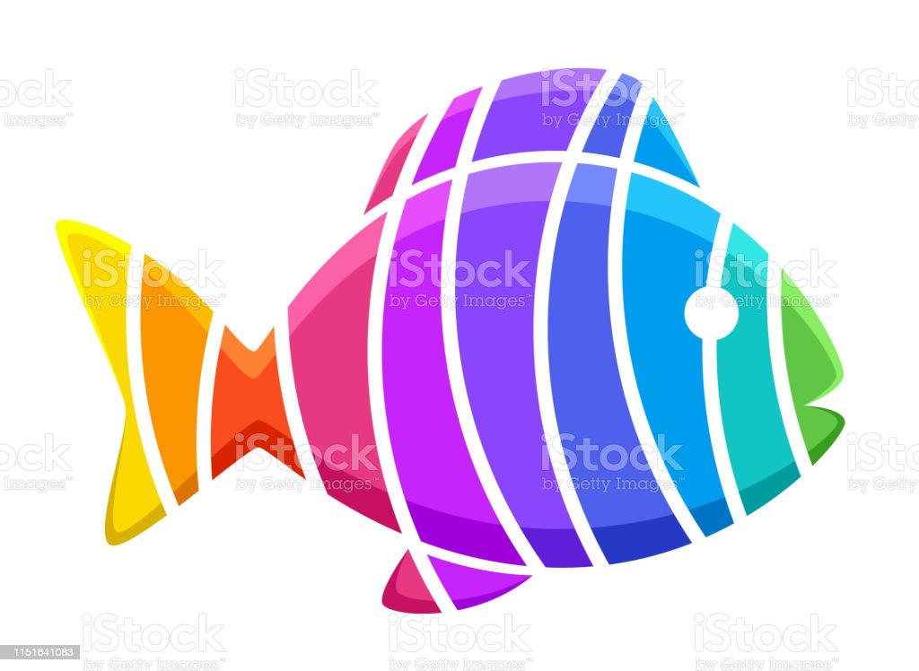 Detail Rainbow Fish Powerpoint Nomer 47