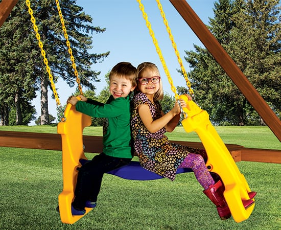 Rainbow Glider Swing - KibrisPDR