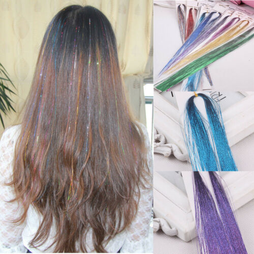 Detail Rainbow Hair Tinsel Nomer 18