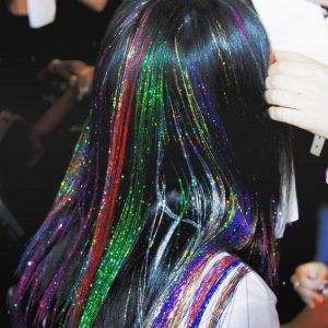 Detail Rainbow Hair Tinsel Nomer 40