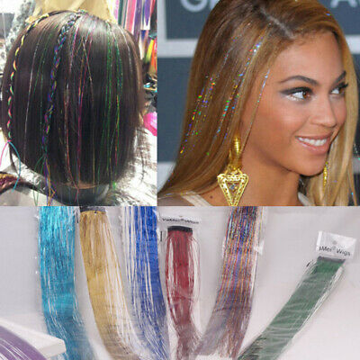 Detail Rainbow Hair Tinsel Nomer 10