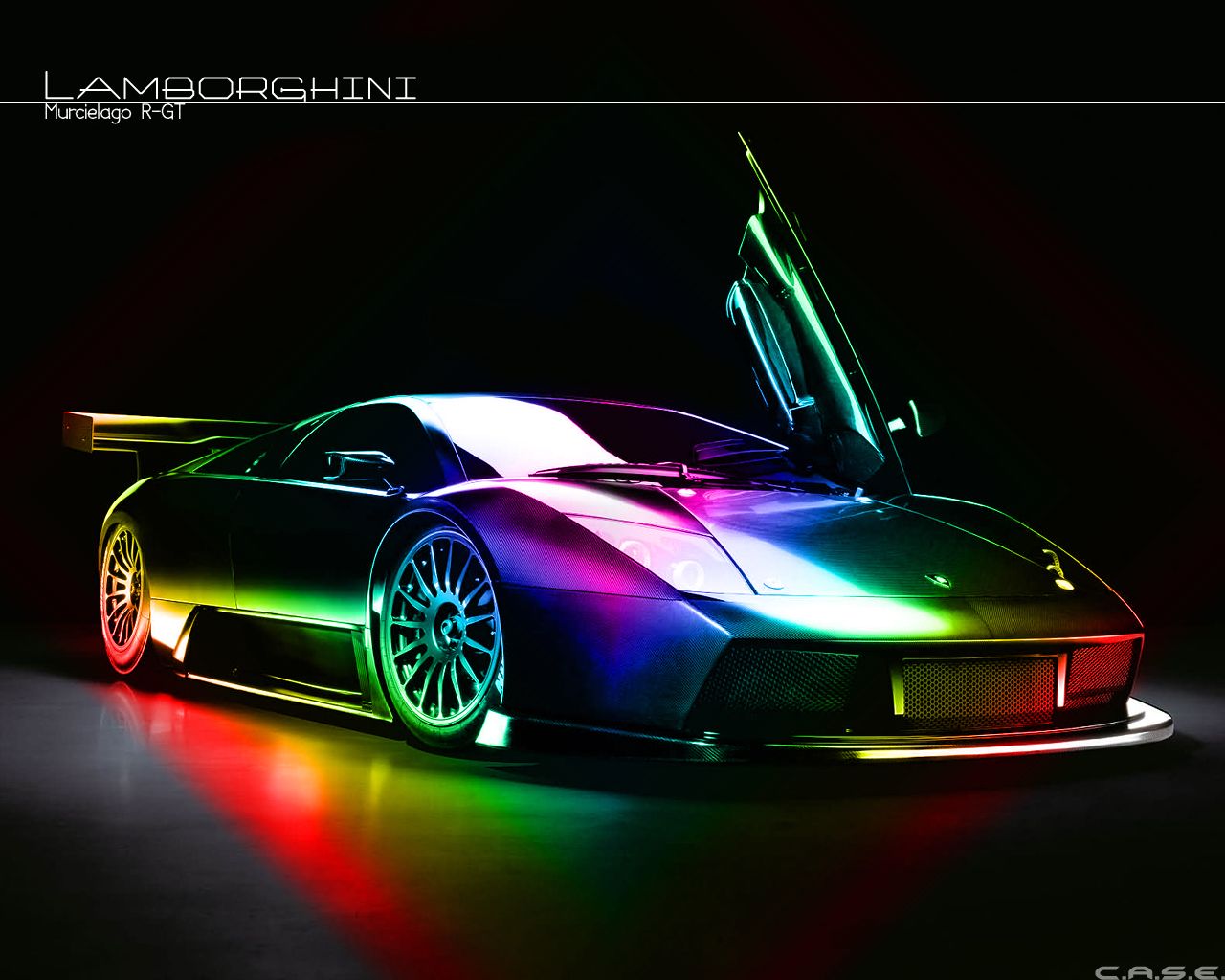 Detail Rainbow Lamborghini Wallpaper Nomer 3