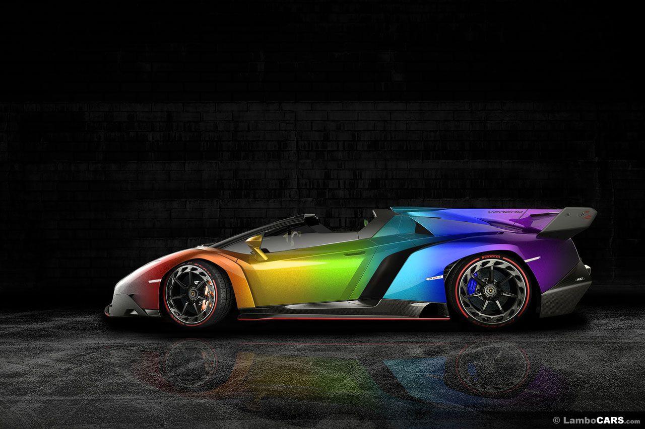 Detail Rainbow Lamborghini Wallpaper Nomer 5