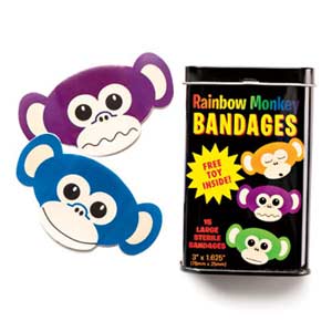 Detail Rainbow Monkey Bandages Nomer 12