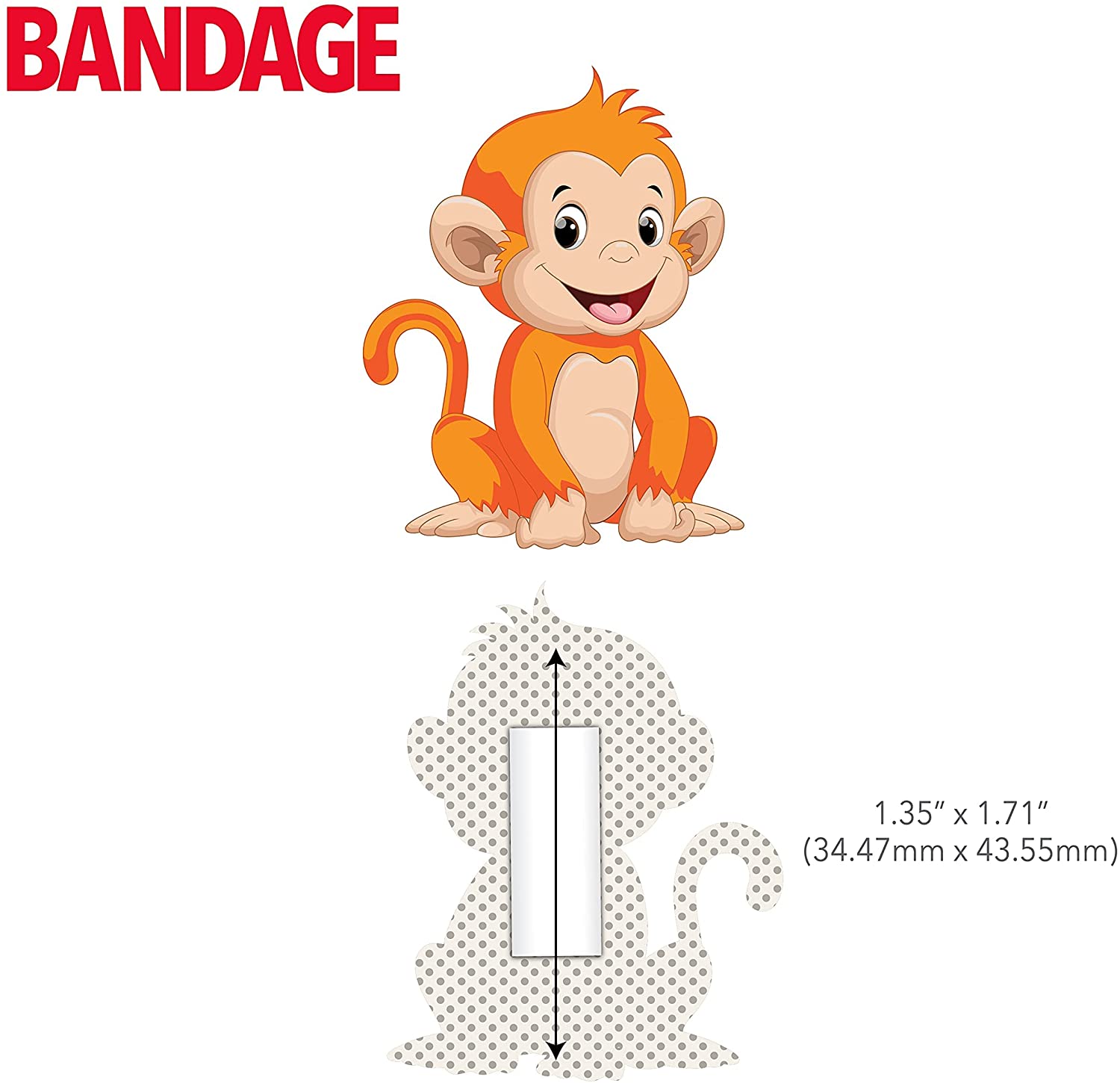 Detail Rainbow Monkey Bandages Nomer 22