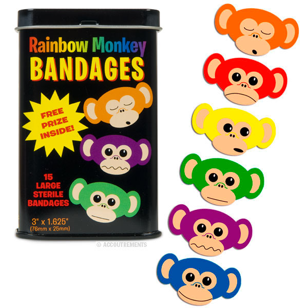 Detail Rainbow Monkey Bandages Nomer 4