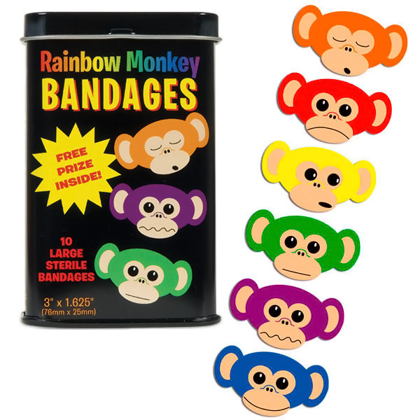 Detail Rainbow Monkey Bandages Nomer 5