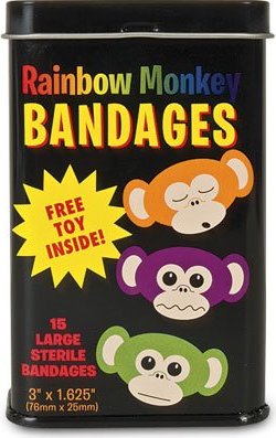 Detail Rainbow Monkey Bandages Nomer 8