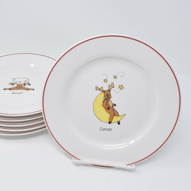 Detail Rainbow Mountain Reindeer Plates Nomer 13