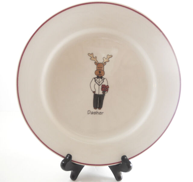 Detail Rainbow Mountain Reindeer Plates Nomer 14