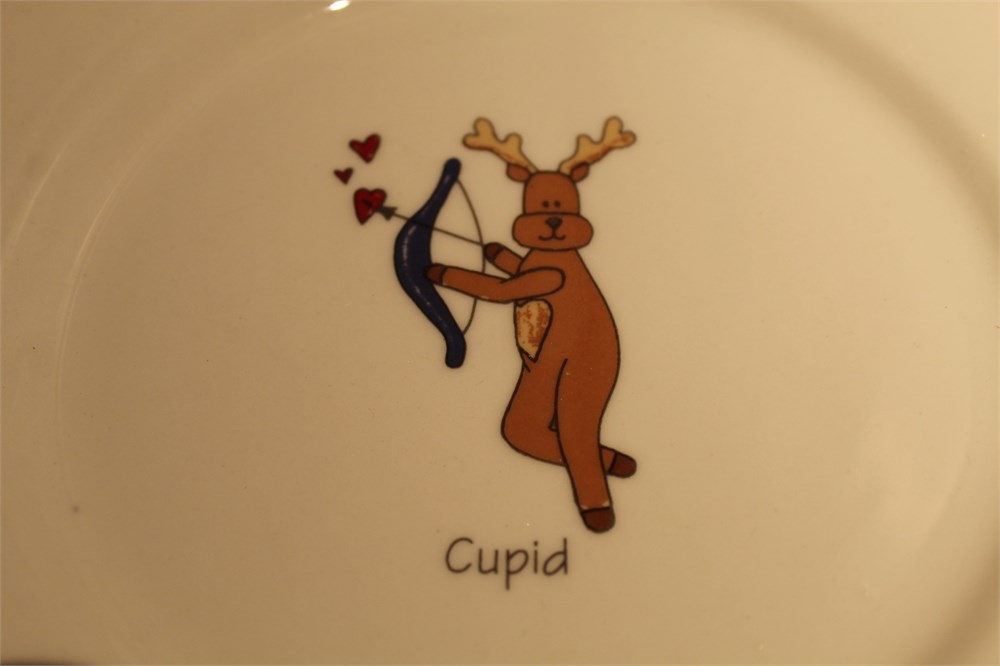 Detail Rainbow Mountain Reindeer Plates Nomer 29