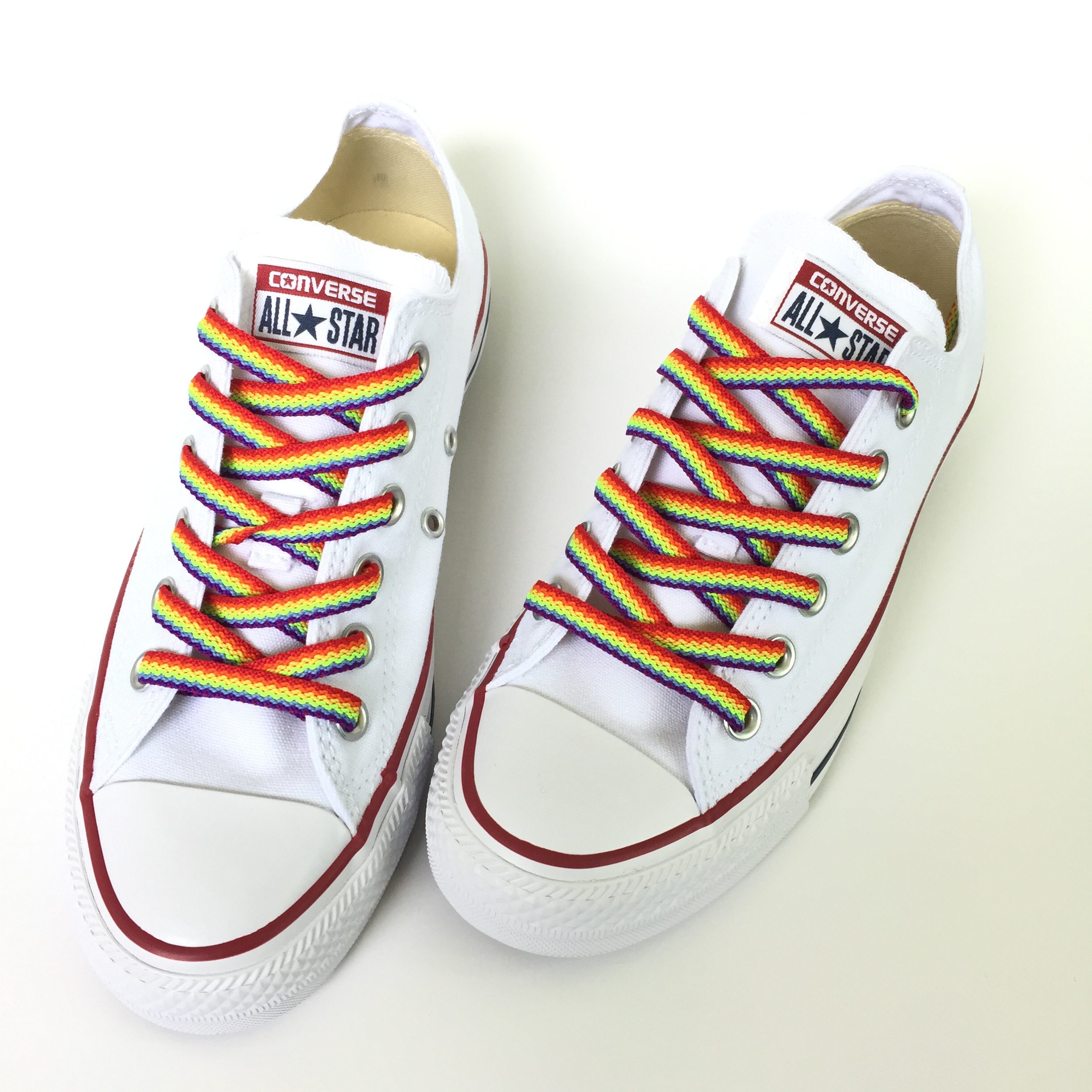 Detail Rainbow Shoelaces Converse Nomer 23